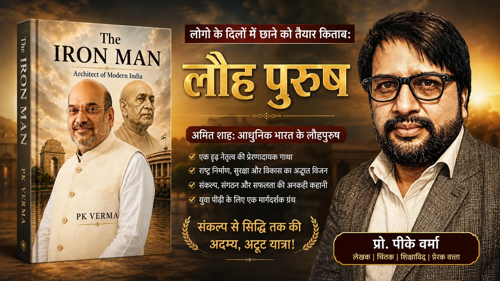 स्वतंत्र भारत में केवल दो ही गृहमंत्री हुए है जिन्होंने देश... : डॉ  पीके वर्मा 
